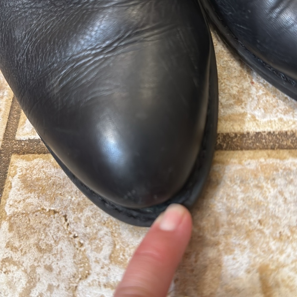 Vionic Trinity Black Leather Ankle Boots Booties … - image 7